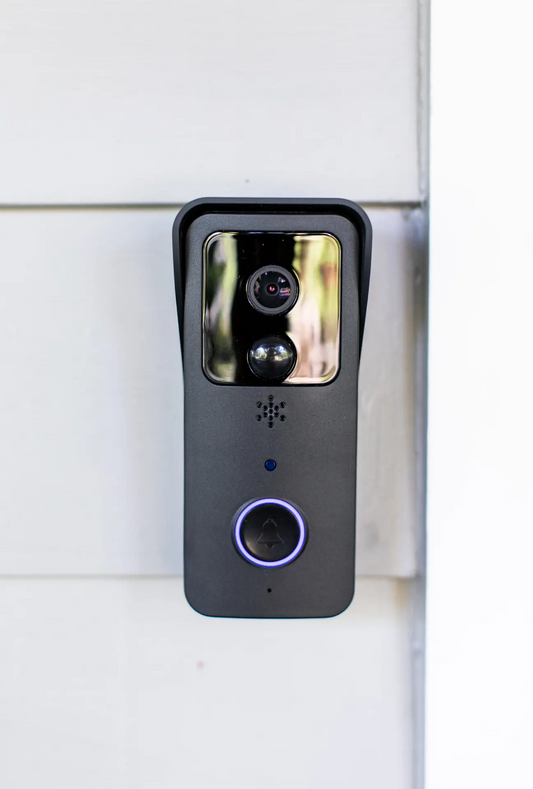 Door Ringer Intelligent Video Doorbell with Battery and Charger - Monitor, Communicate, and Secure Your Home's Front Door