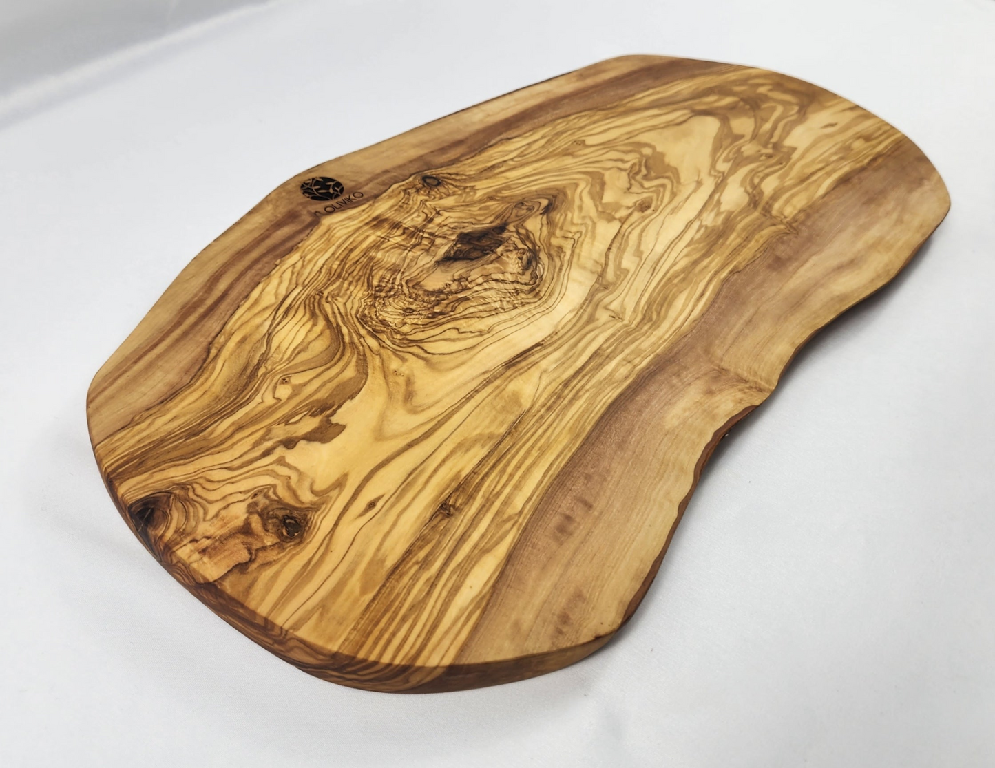 XL Handmade 100% Olive Wood Cutting Board - Premium Quality, Natural and Sustainable