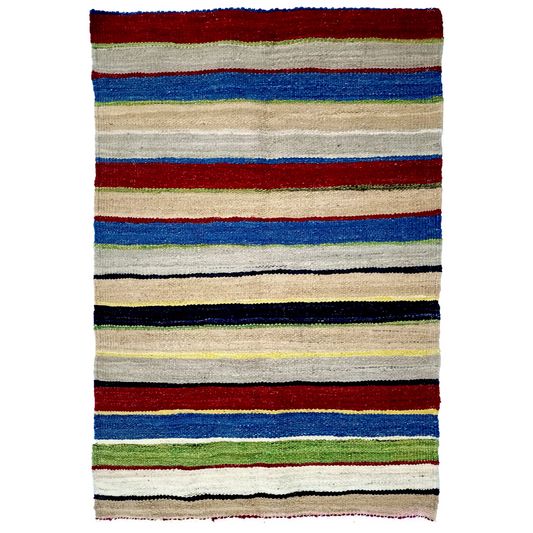 Striped Handmade Colored Kilim Rugs - Add Style and Elegance to Your Interiors