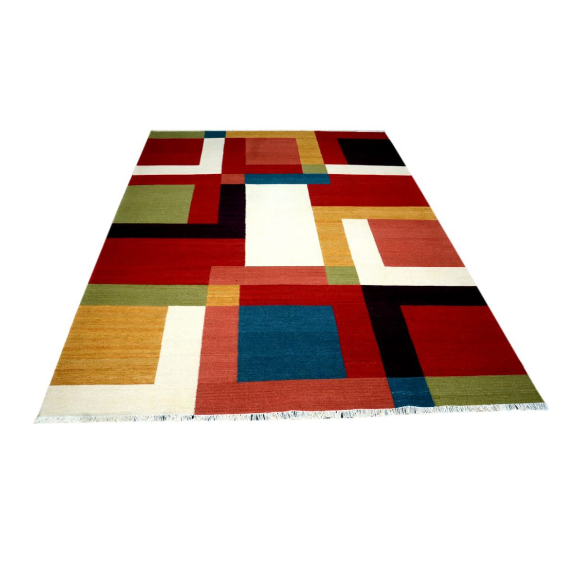 Modern Handmade Coral Rug - Colorful and Attractive | Fybernots