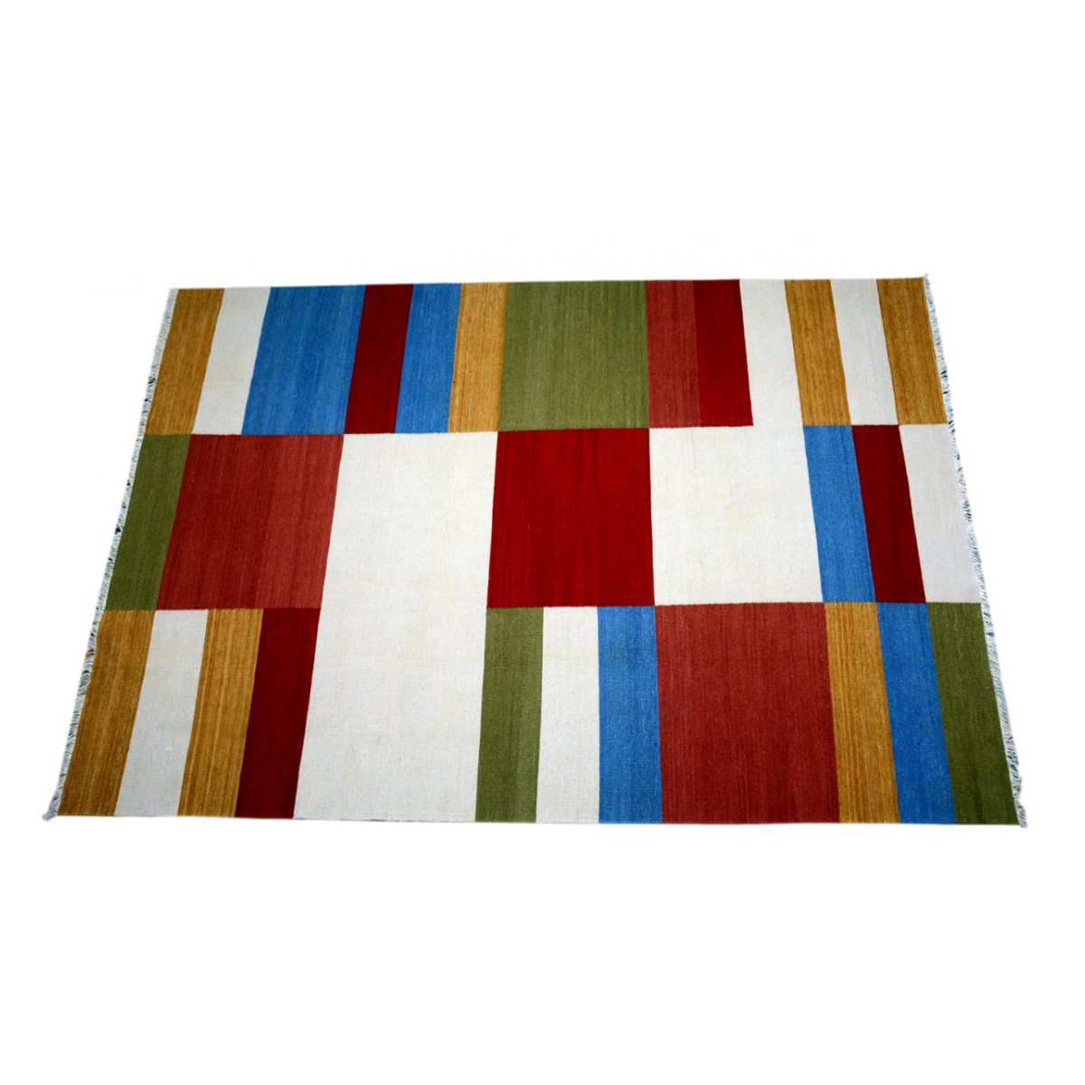 Handmade Genuine Woolen Colorful Rug - Add Style and Elegance to Your Home