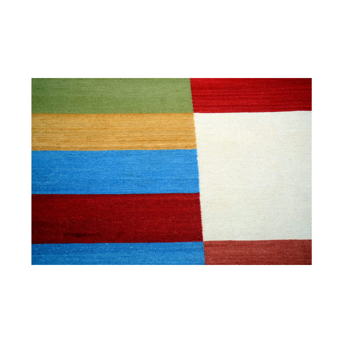 Handmade Genuine Woolen Colorful Rug - Add Style and Elegance to Your Home