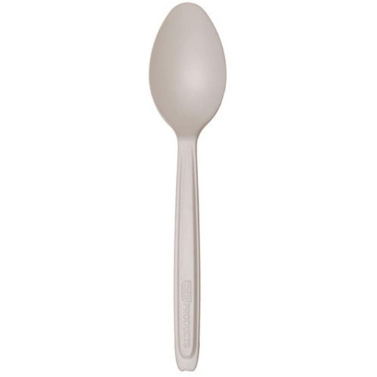 Eco-Products Cutlerease Dispensable Spoons - 960/Carton - Teaspoon - White