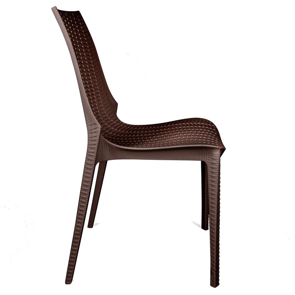Kent Outdoor Patio Plastic Dining Chair - Stylish and Durable