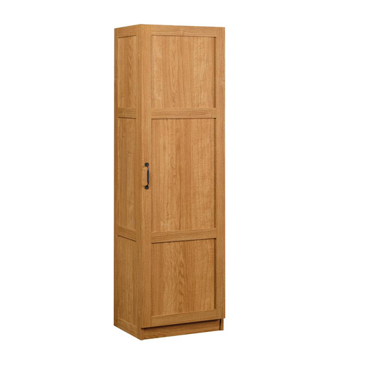 Storage Pantry Ho - Hidden Storage with Adjustable Shelves | Highland Oak Finish