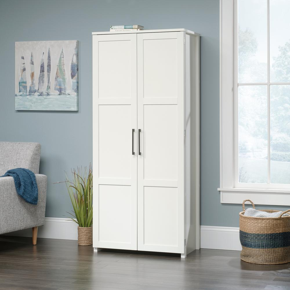 Homeplus Storage Cabinet Soft White - Versatile Storage Solution for Any Room