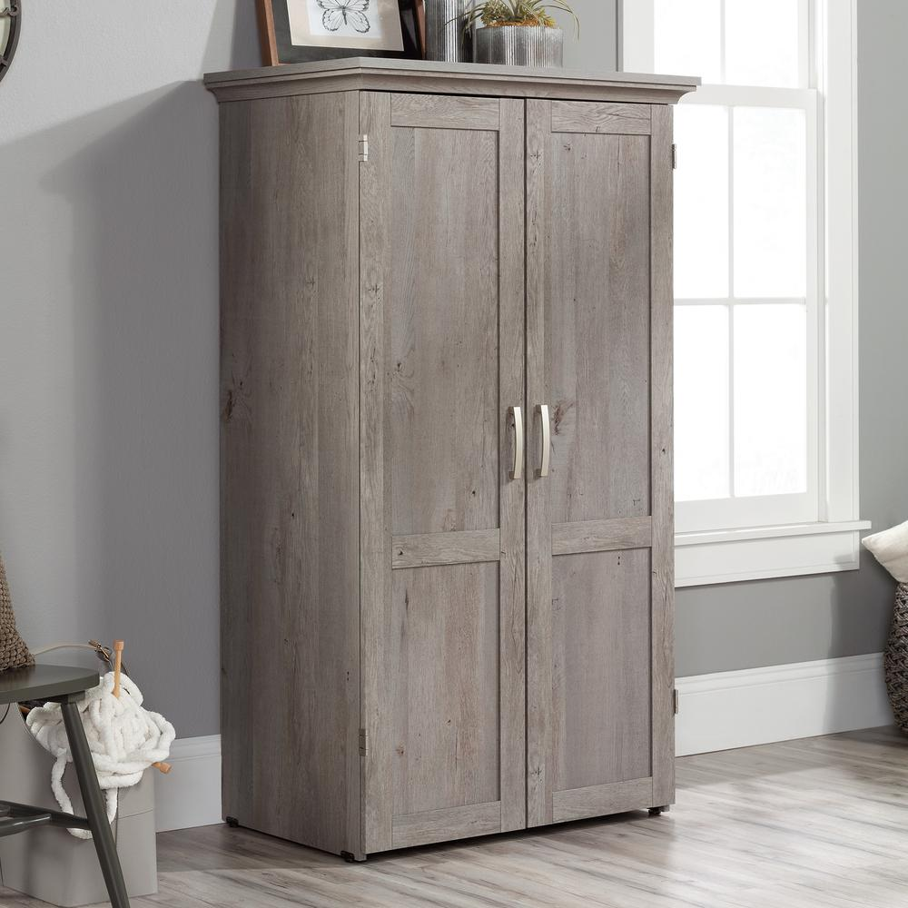 Storage Craft Armoire Myo A2 - Multipurpose Craft and Office Armoire with Convenient Storage and Functionality