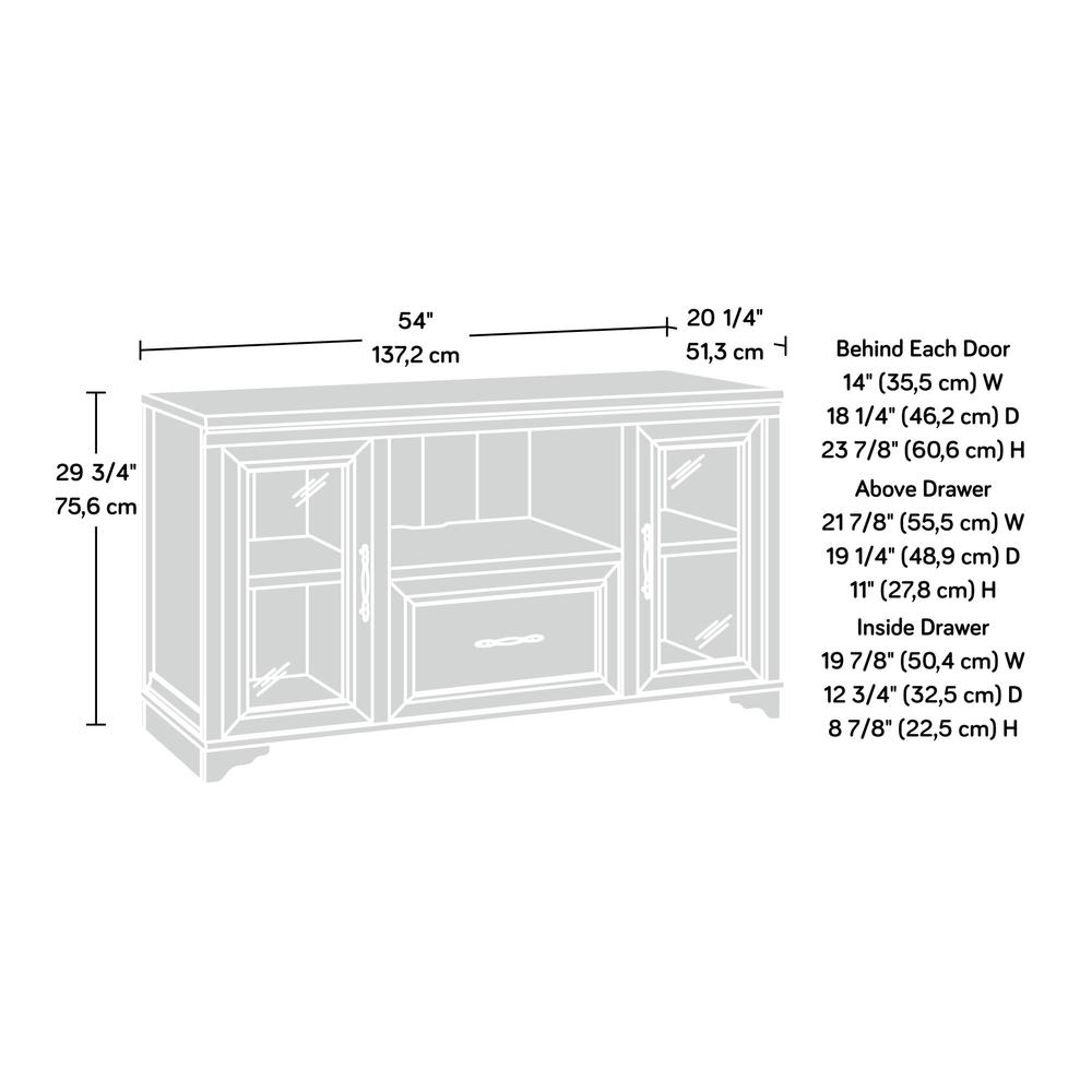 Rollingwood Country Storage Cred - Durable Office Credenza | Modern Home Office Furniture