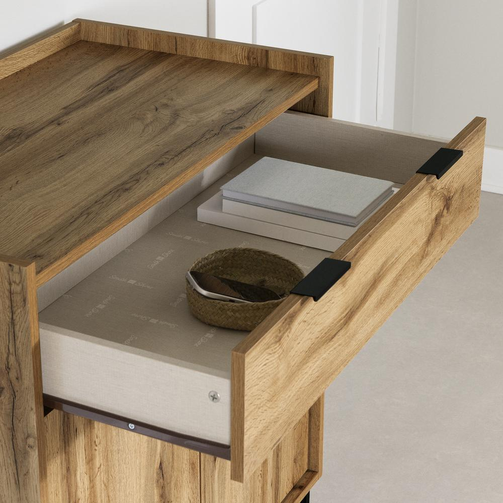 Mezzy Storage Cabinet, Nordik Oak - Modern Urban Style | South Shore Furniture