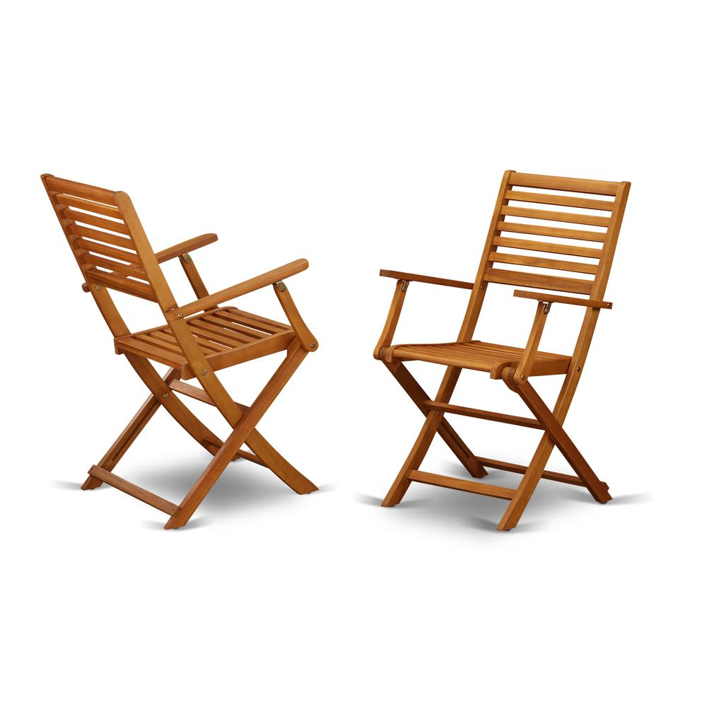 Wooden Patio Set Natural Oil, BSBS9CANA - Outdoor Furniture for Relaxed Entertaining