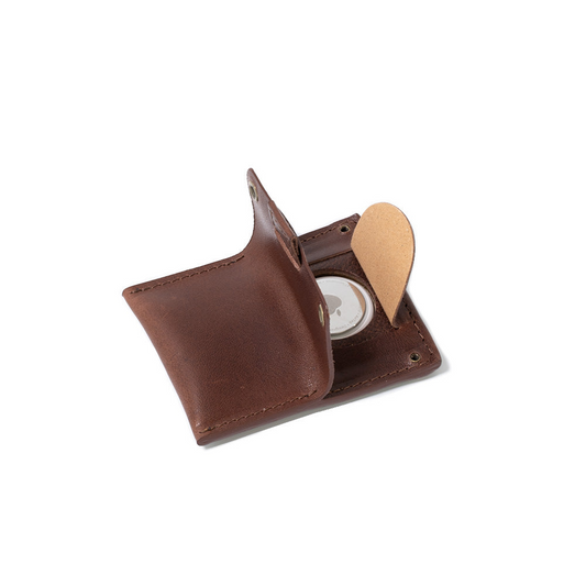 Leather AirTag Card Holder 2.0 - Stylish and Secure | OurBrand