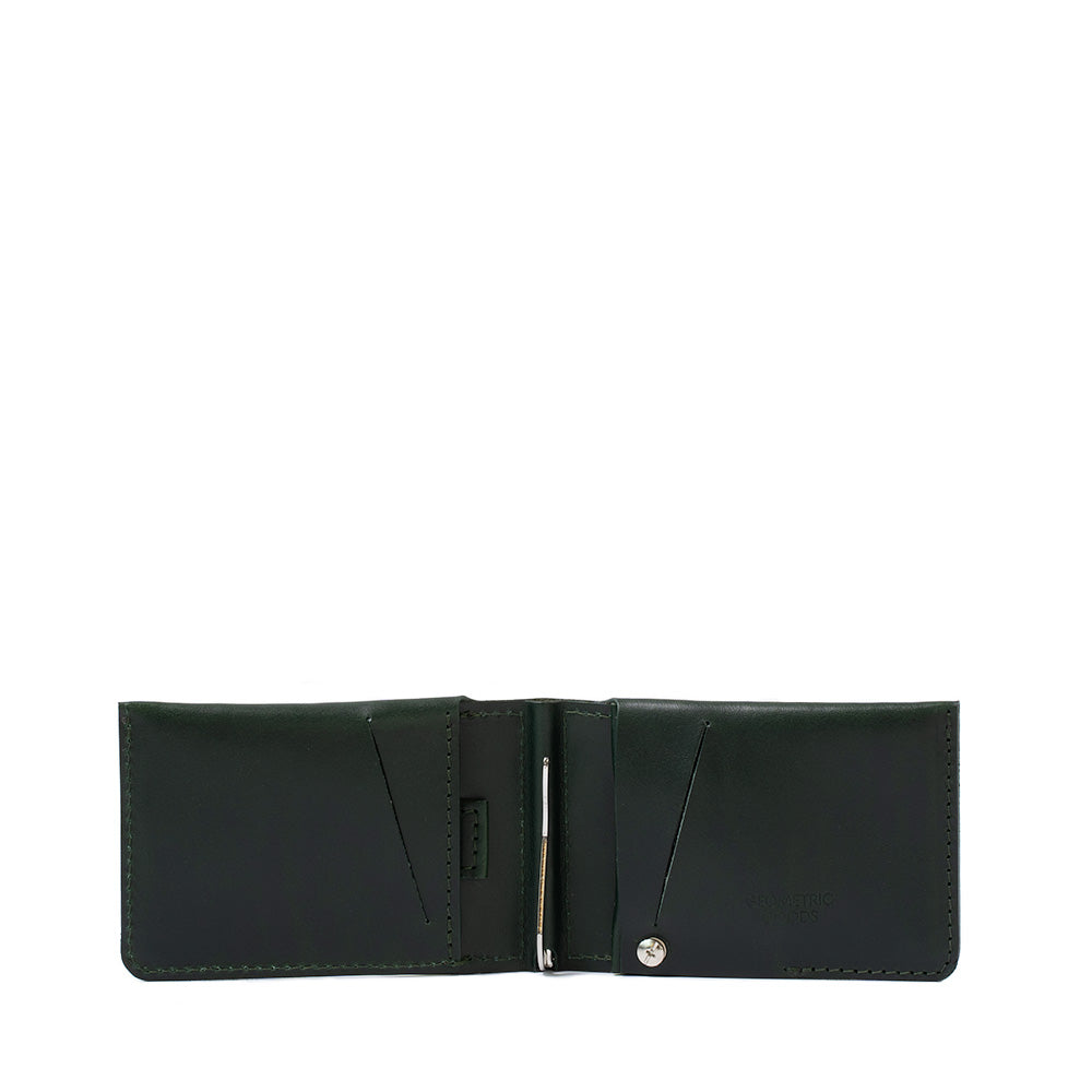 Leather AirTag Wallet with Money Clip - Sleek & Functional