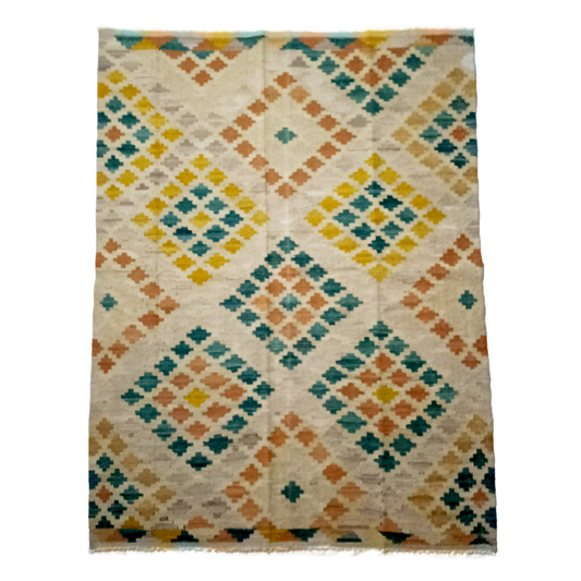 Afghan Colored Handmade Kilim Rugs - Beautiful and Durable Carpets