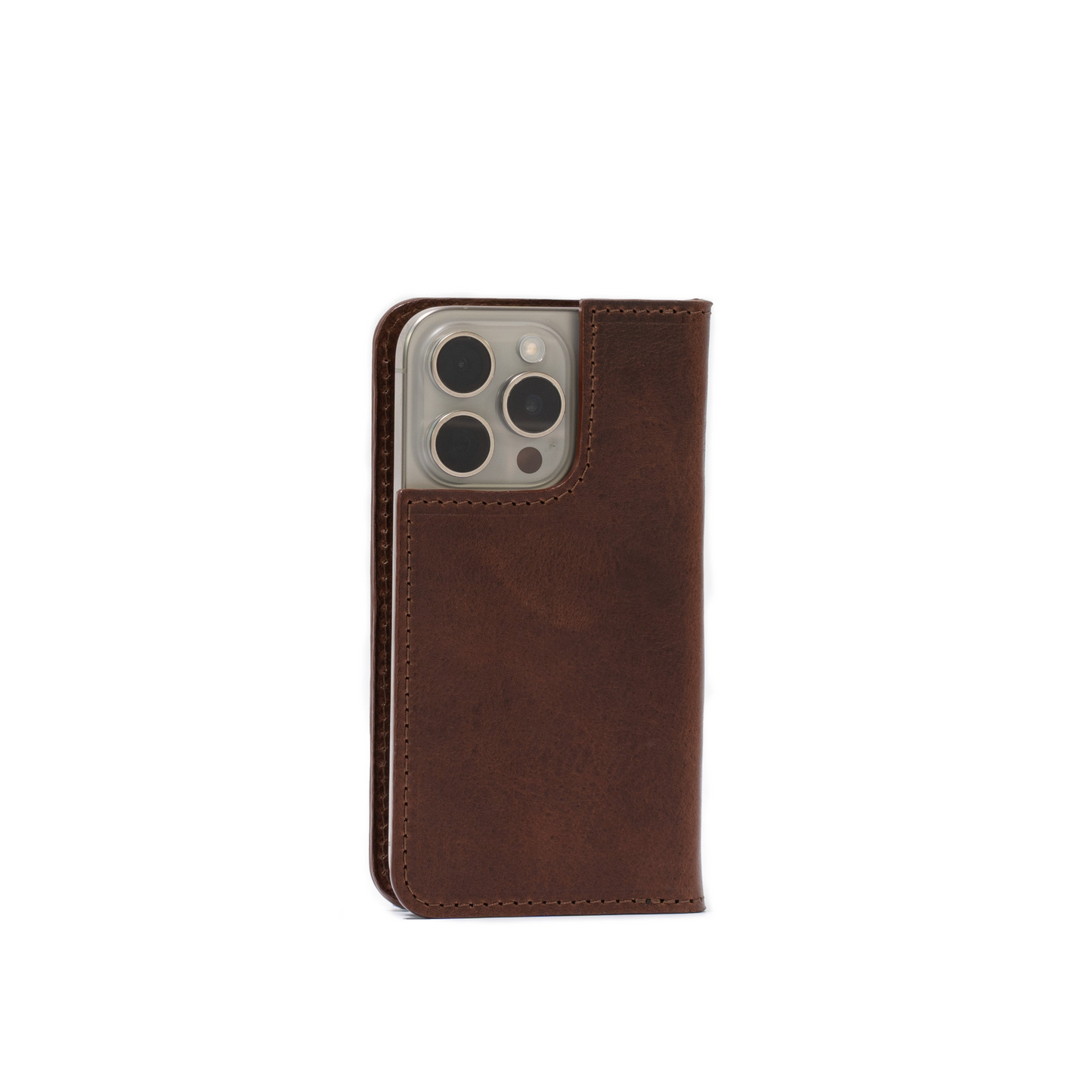 iPhone 15 Series Leather Folio Case Wallet with MagSafe - The Minimalist 3.0