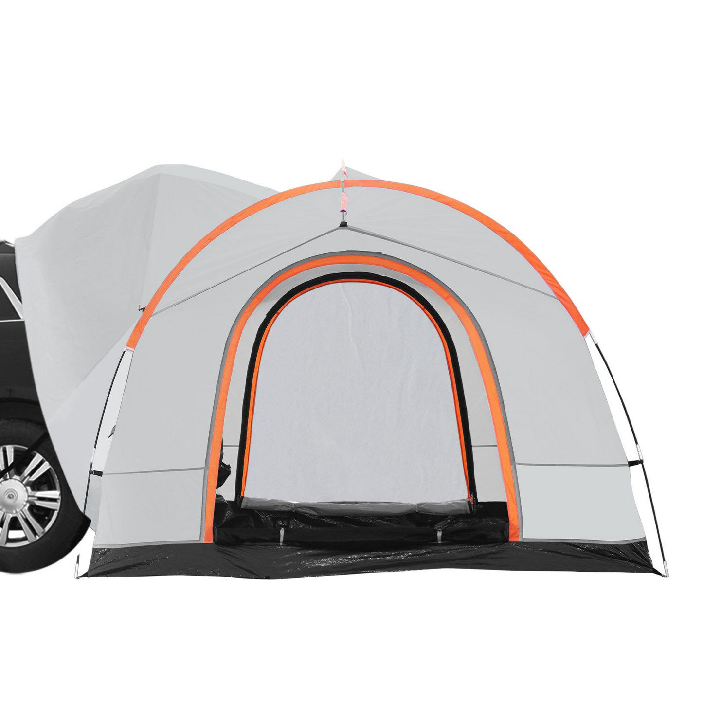 VEVOR SUV Camping Tent, 8'-8' SUV Tent Attachment for Camping with Rain Layer and Carry Bag