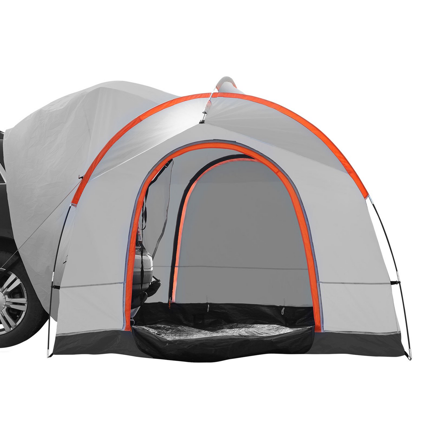 VEVOR SUV Camping Tent, 8'-8' SUV Tent Attachment for Camping with Rain Layer and Carry Bag