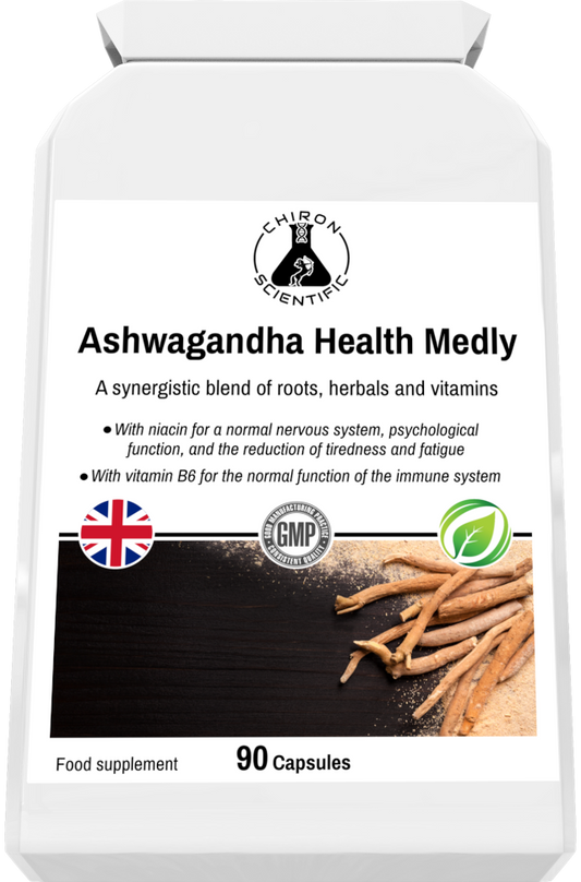 Ashwagandha Health Medly - Herbal Root and Vitamin Complex