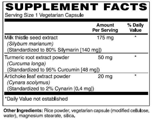 Liver Guard Milk Thistle Complex - Supports Liver Health and Function