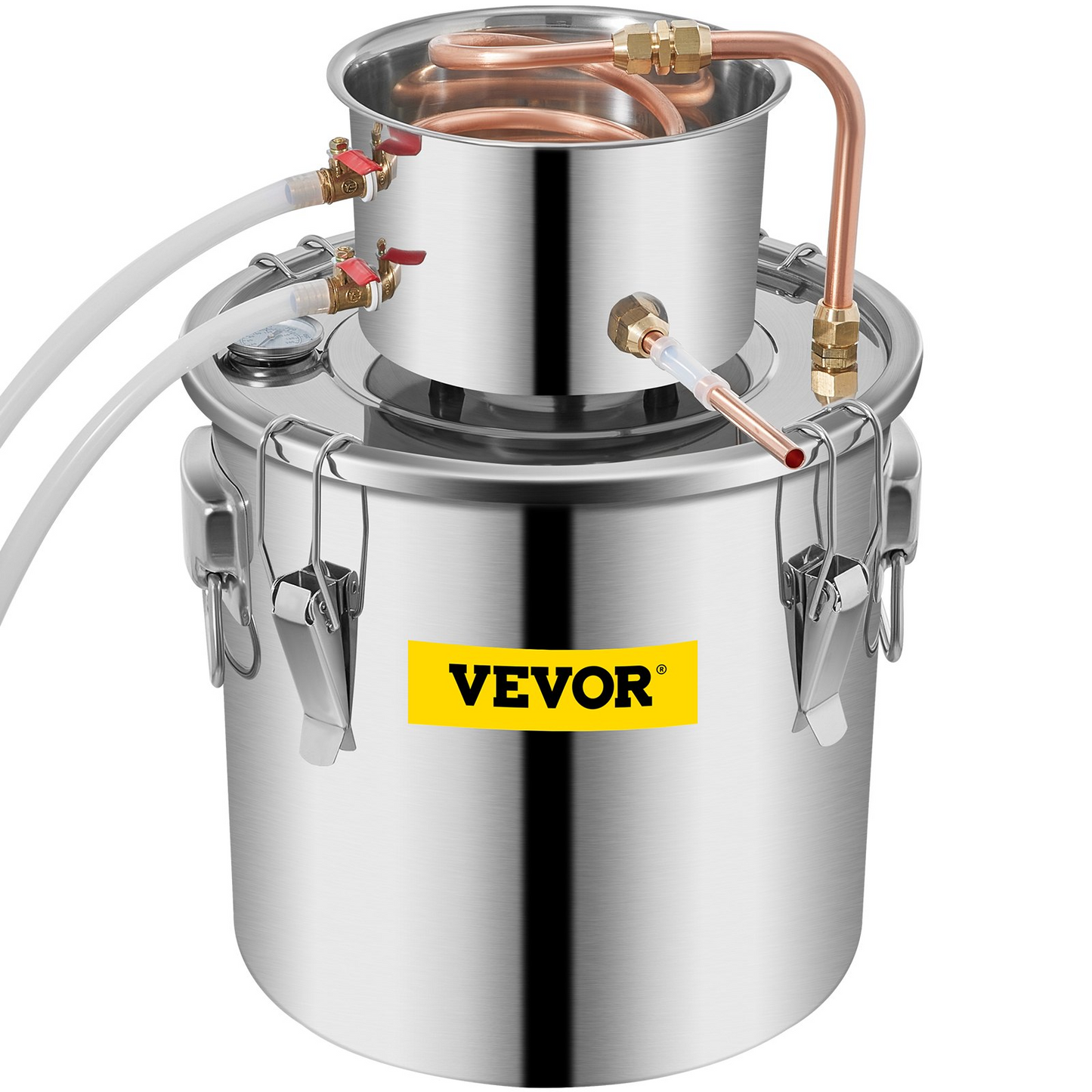 VEVOR Alcohol Still 8Gal 30L Stainless Steel Water Alcohol Distiller