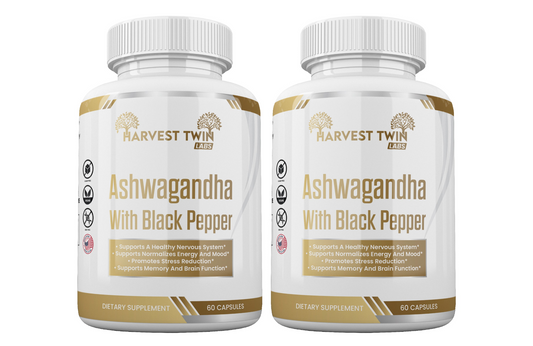 Buy Ashwagandha 2 Pack – Boost Energy and Mood | Twin Labs