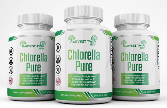 Chlorella Pure 3 Pack - Boost Weight Loss and Support Overall Health