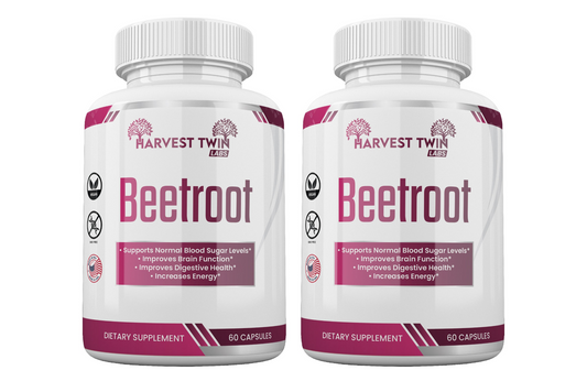 Harvest Twin Labs Beetroot 2 Pack - Boost Energy and Mental Alertness