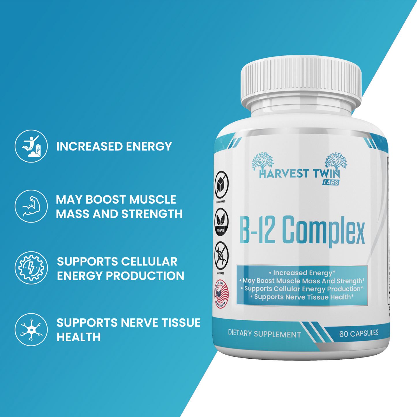 Boost Your Energy with B-12 Complex 3 Pack - Get Ready for Increased Vitality!