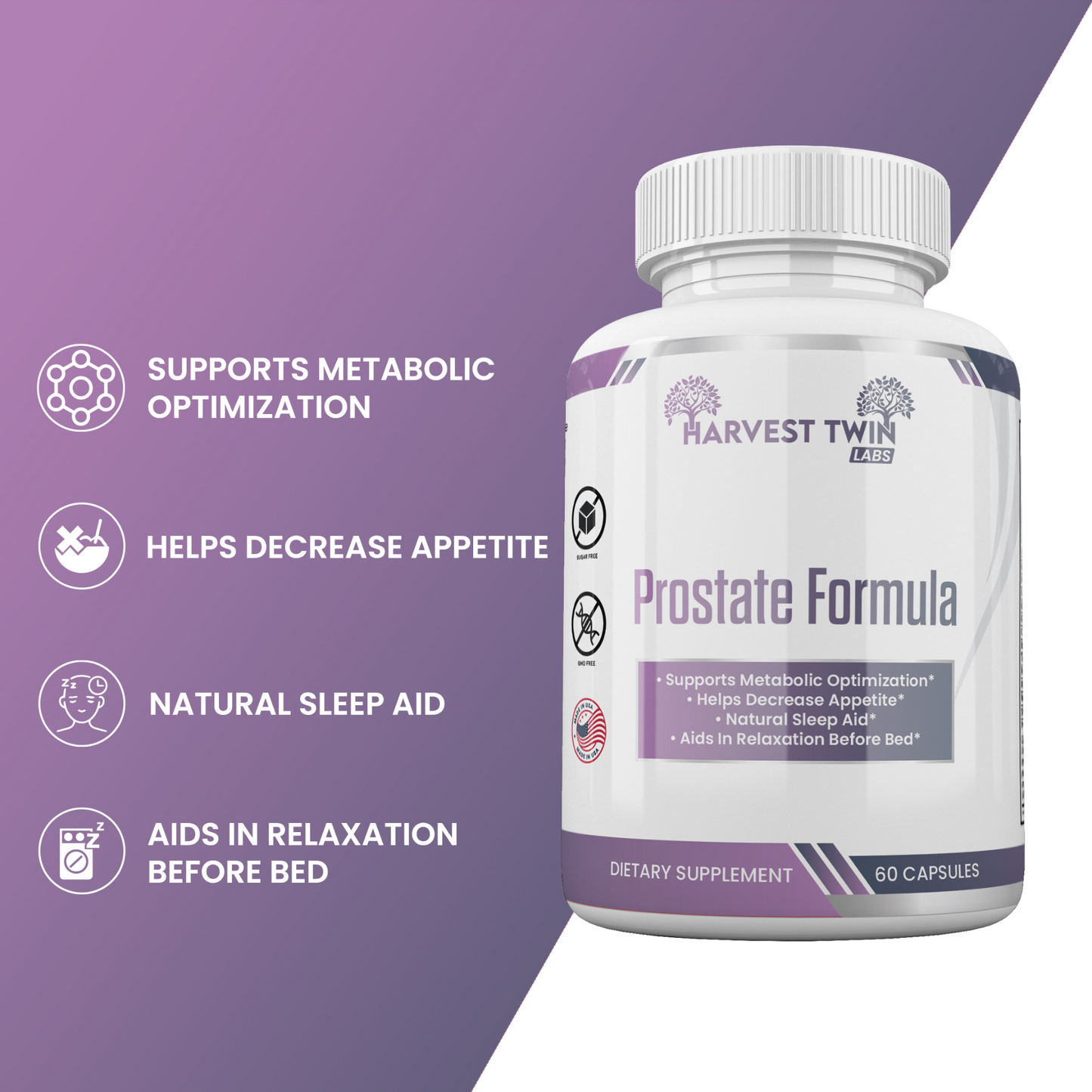 2 Pack Prostate Formula - Promote a Healthy Prostate and Boost Stamina