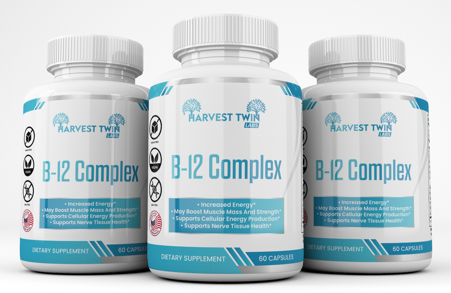 Boost Your Energy with B-12 Complex 3 Pack - Get Ready for Increased Vitality!