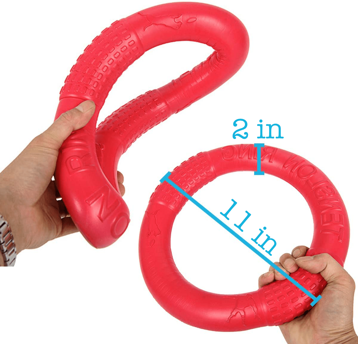 Dog Ring Toy - Interactive and Floatable Toy for Outdoor Play