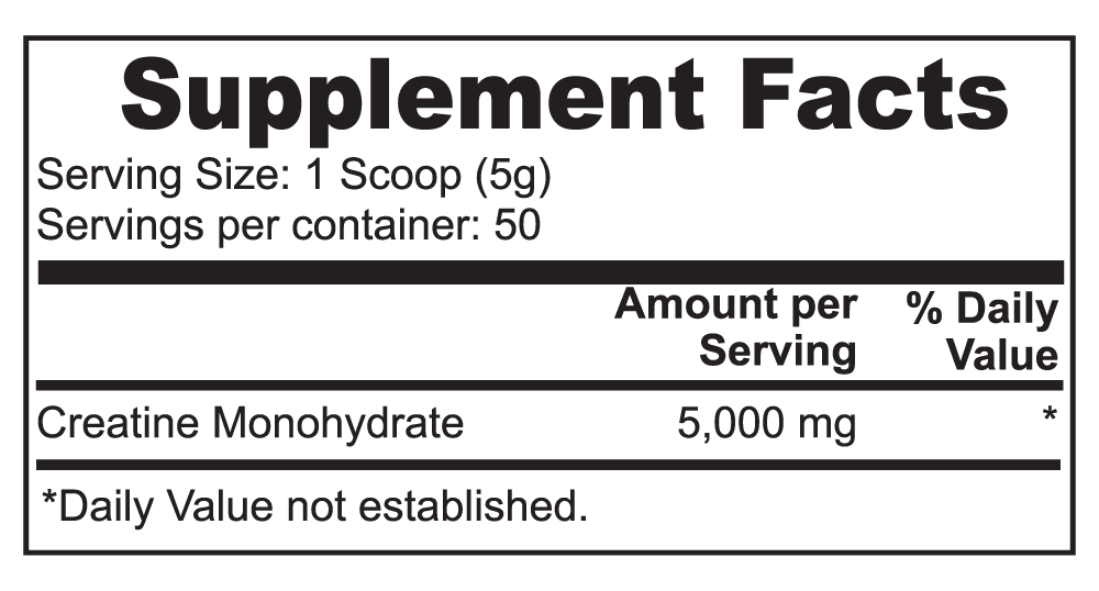 Premium Creatine Monohydrate for Enhanced Performance and Muscle Growth