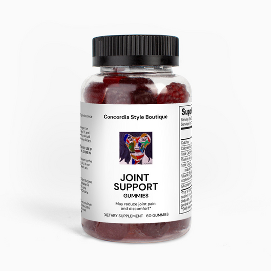 Joint Support Gummies (Adult) - Delicious Raspberry Flavor for Healthy Joints