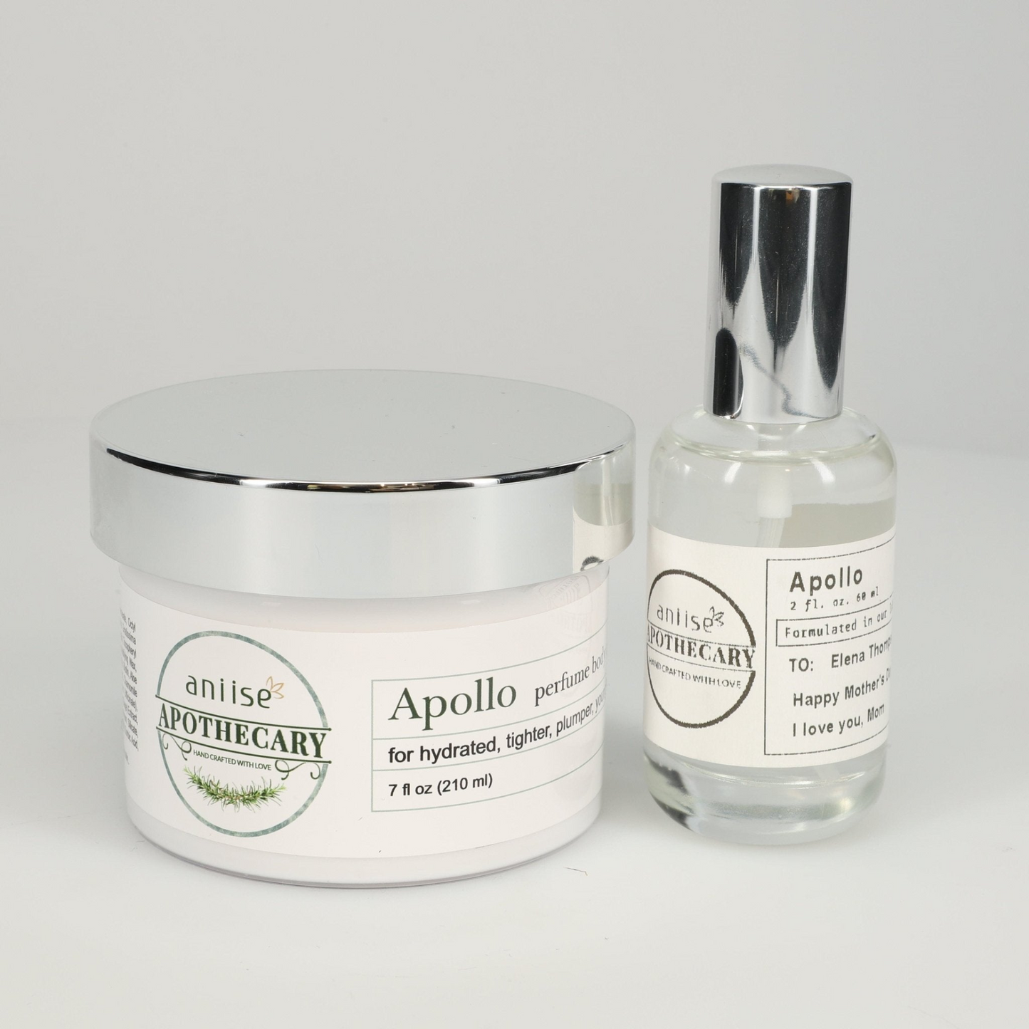 Apothecary Fragrance Oil/Perfume Body Cream Set - Luxury Scents Inspired by the Senses