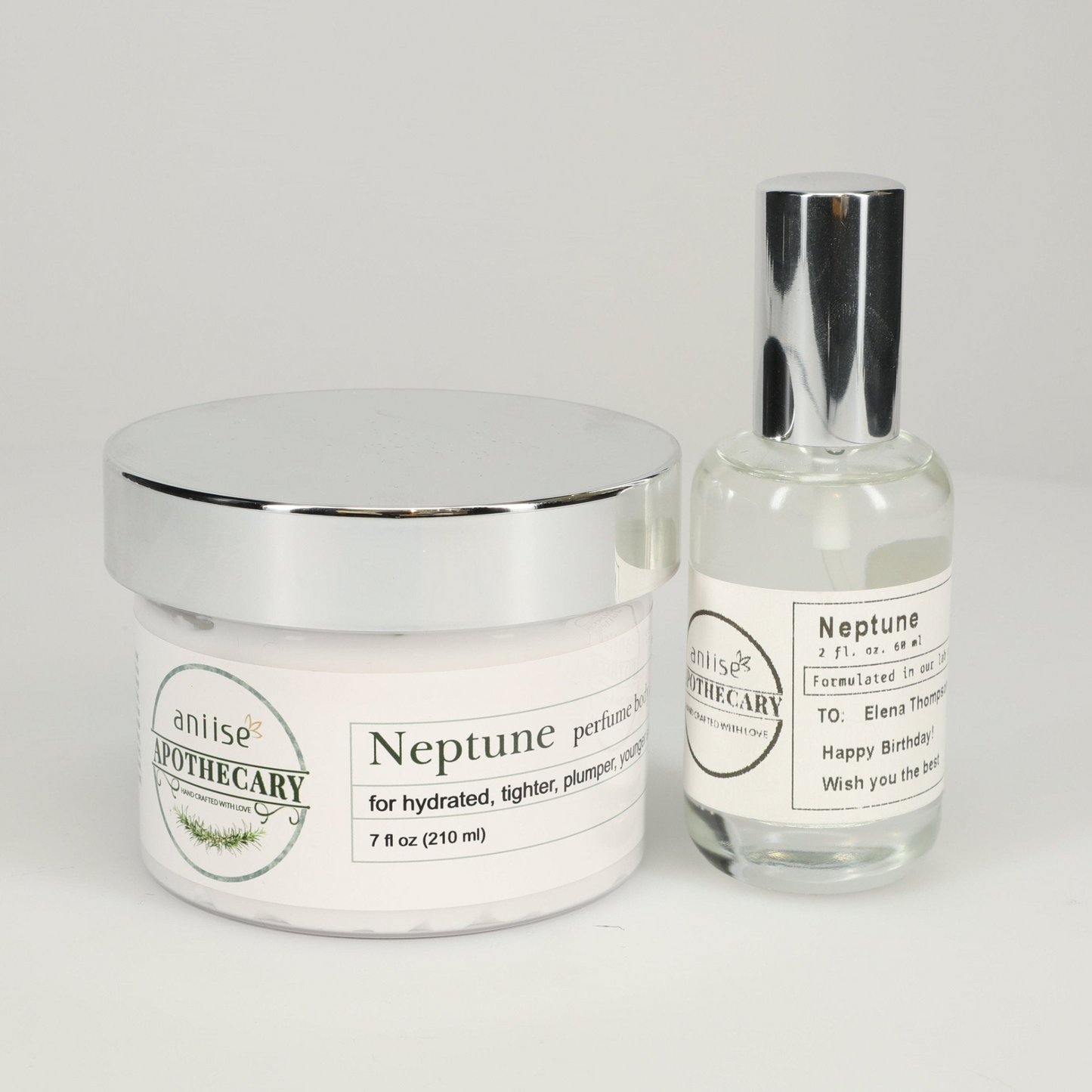 Apothecary Fragrance Oil/Perfume Body Cream Set - Luxury Scents Inspired by the Senses