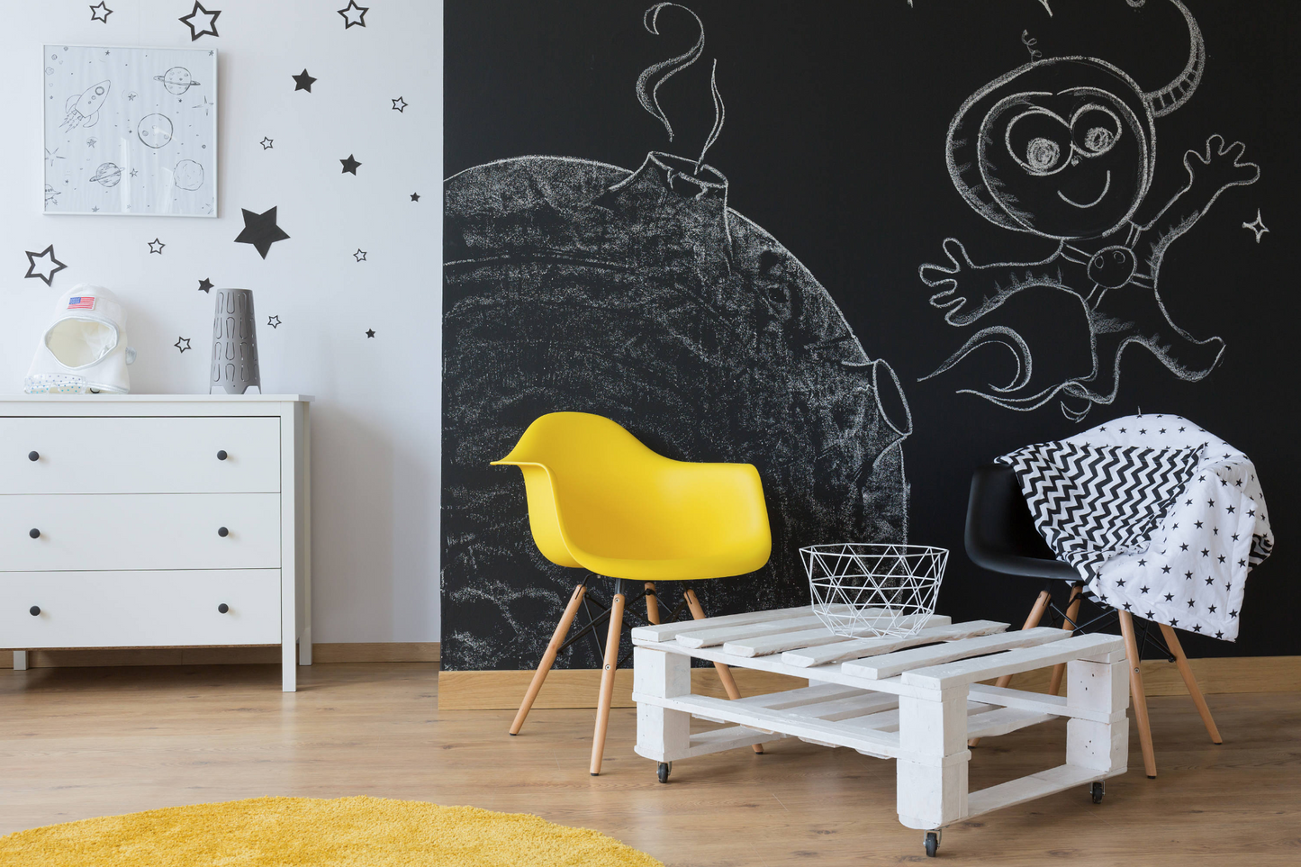 Chalkboard Wall DIY Black Kitchen Sticker - Reusable Write On Vinyl Decal | Create a Personalized and Functional Space