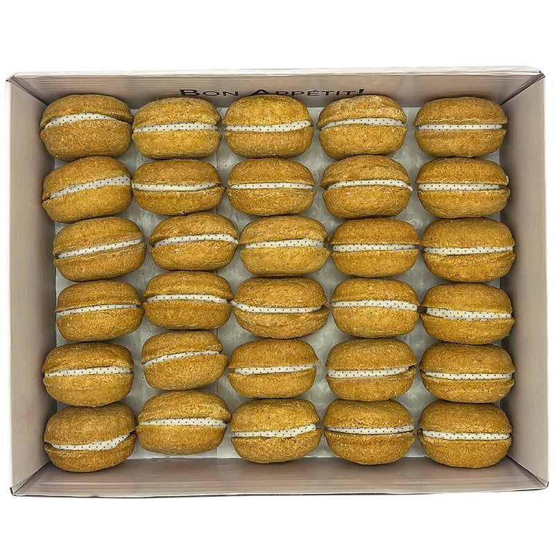 40 Count Dog Macaron Treats Gift Box - Premium, Handmade, Natural Treats for Dogs