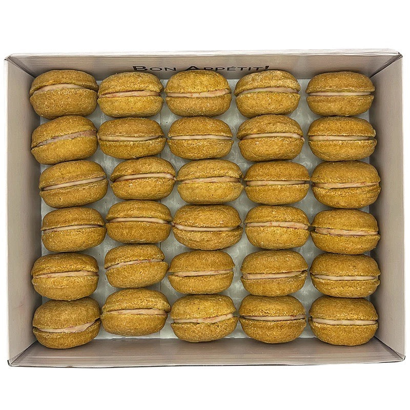 40 Count Dog Macaron Treats Gift Box - Premium, Handmade, Natural Treats for Dogs