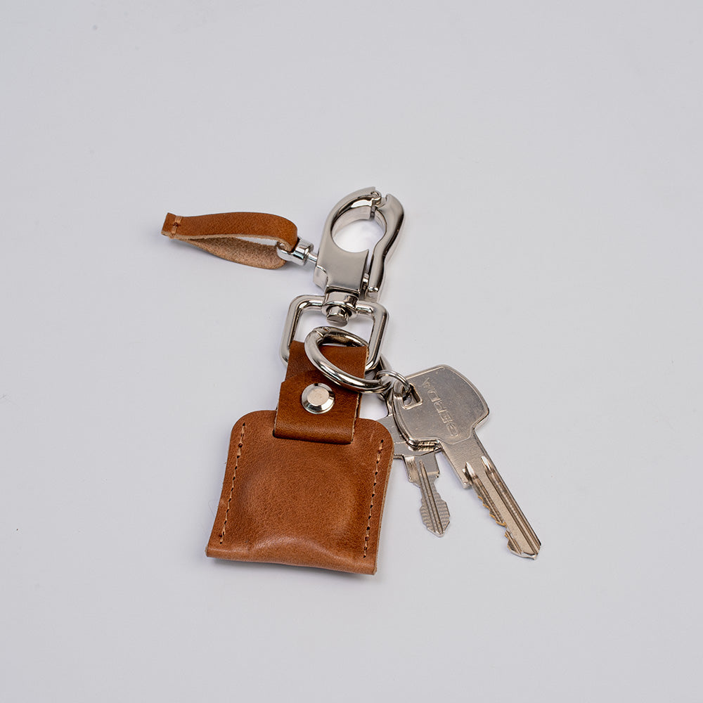 AirTag keychain 3.0 - Premium Leather Keychain for AirTag