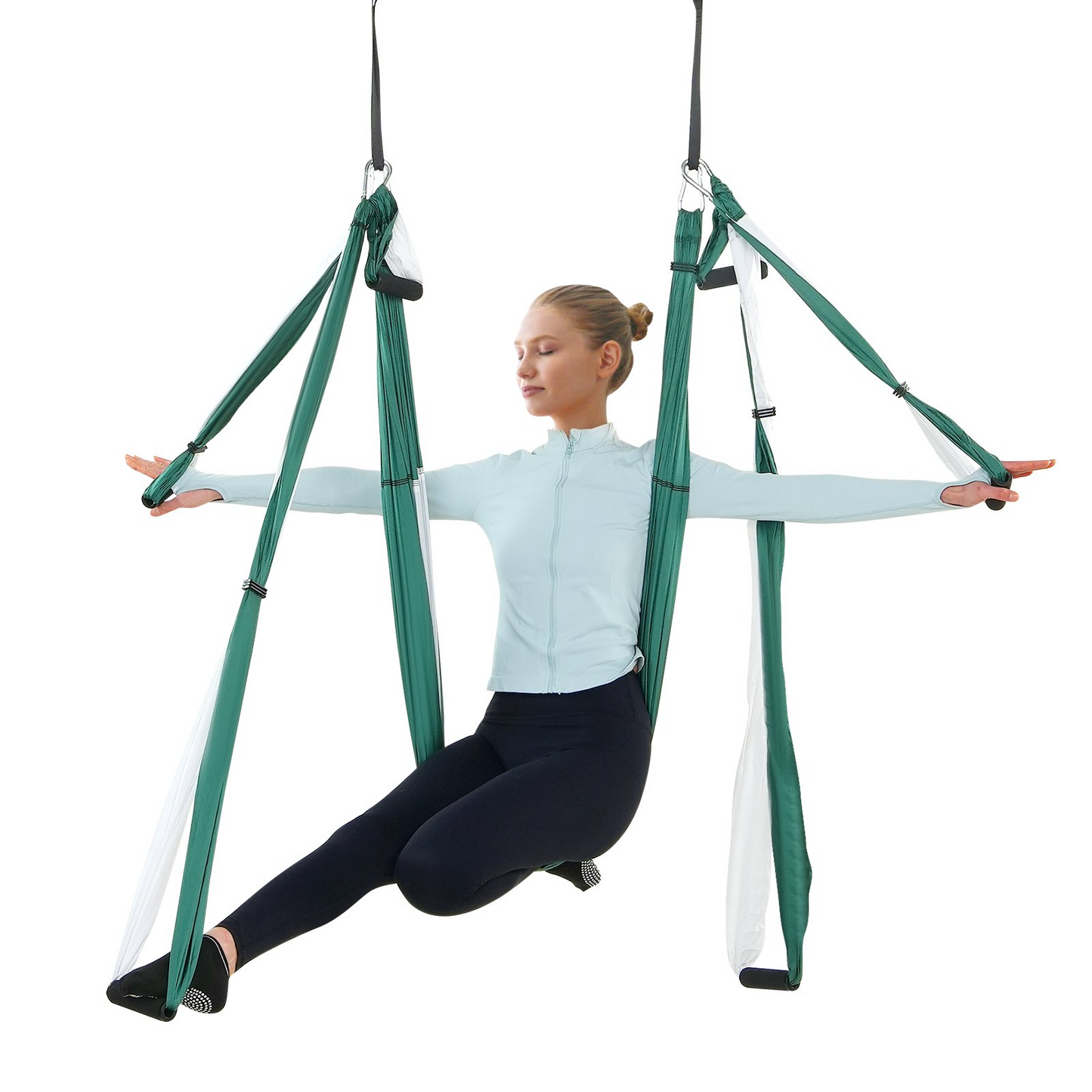 VEVOR Aerial Yoga Swing Set - Yoga Hammock Hanging Swing for Inversion and Aerial Yoga