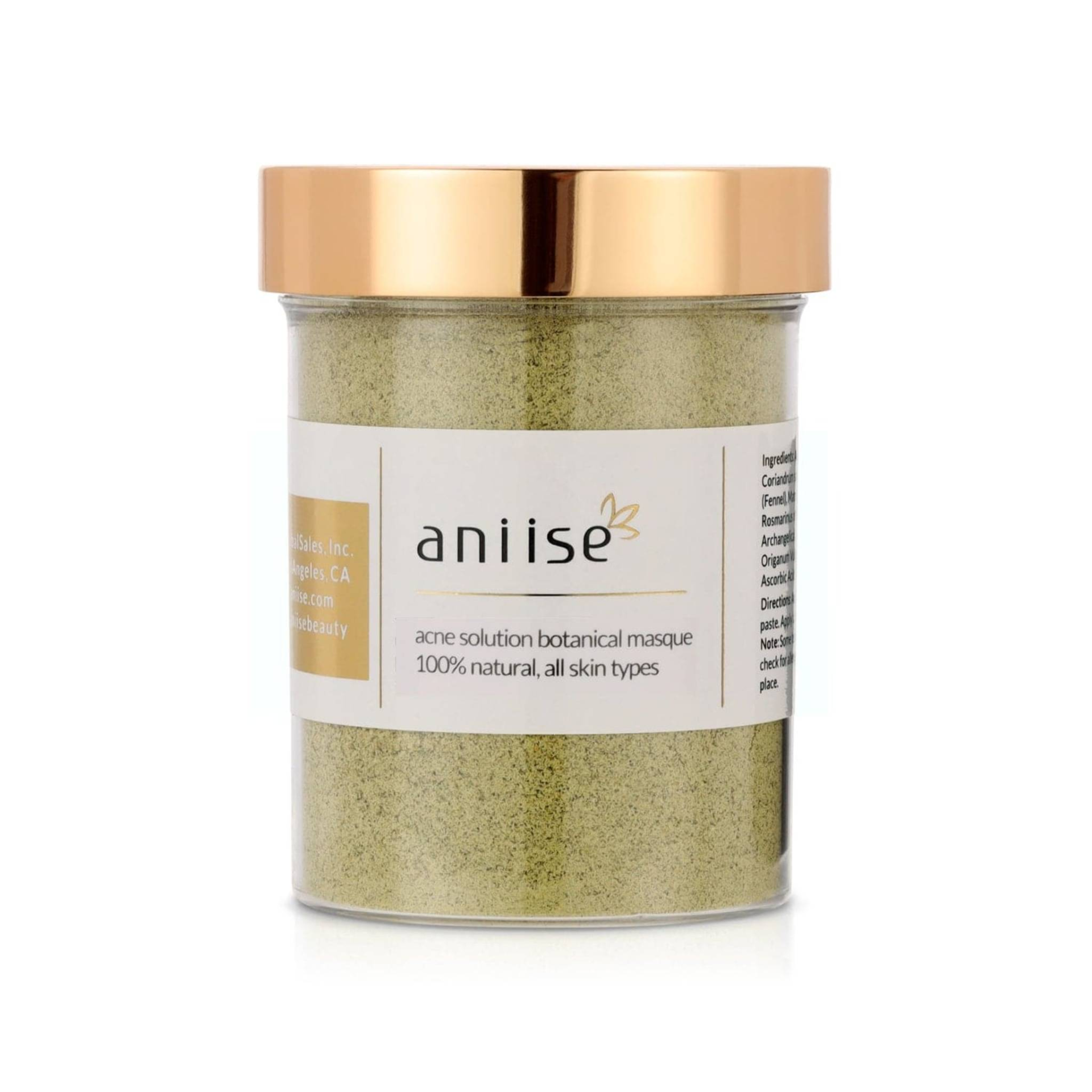 Botanical Acne Mask for Face & Skin - Natural Wonder for Clear and Rad ...