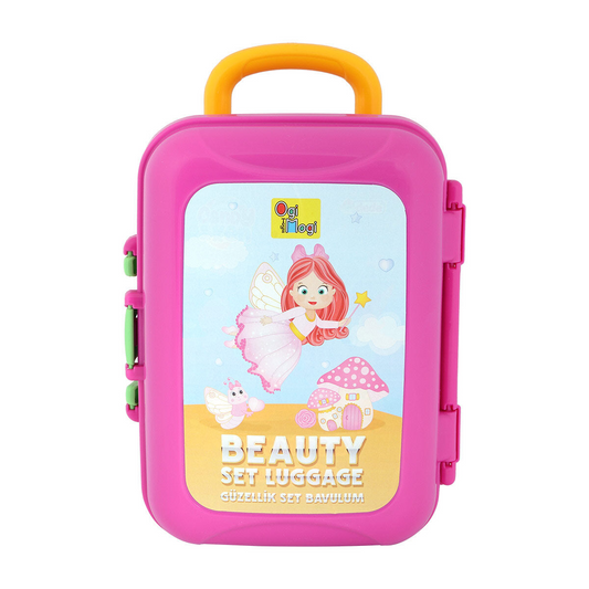 Ogi Mogi Toys Beauty Set Luggage - Pretend Play Makeup Kit for Girls