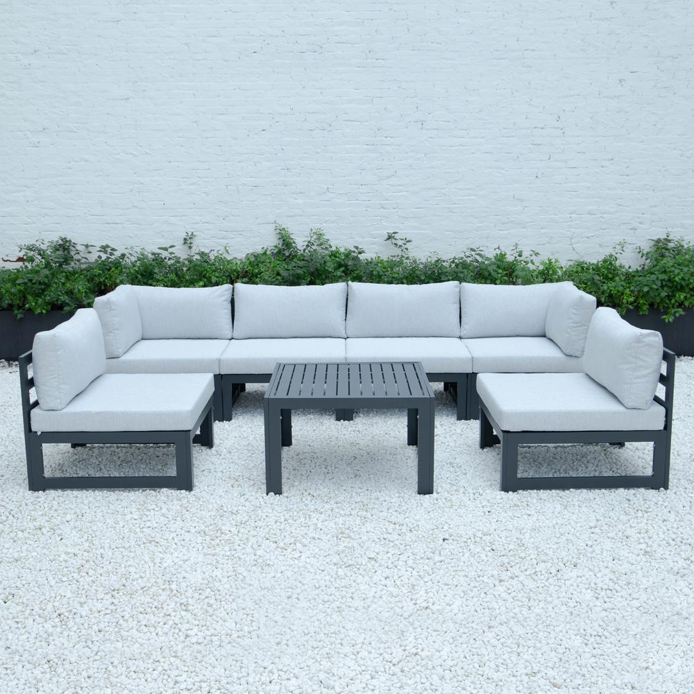 Chelsea 7-Piece Patio Sectional - Modern Design, Durability, and Comfort