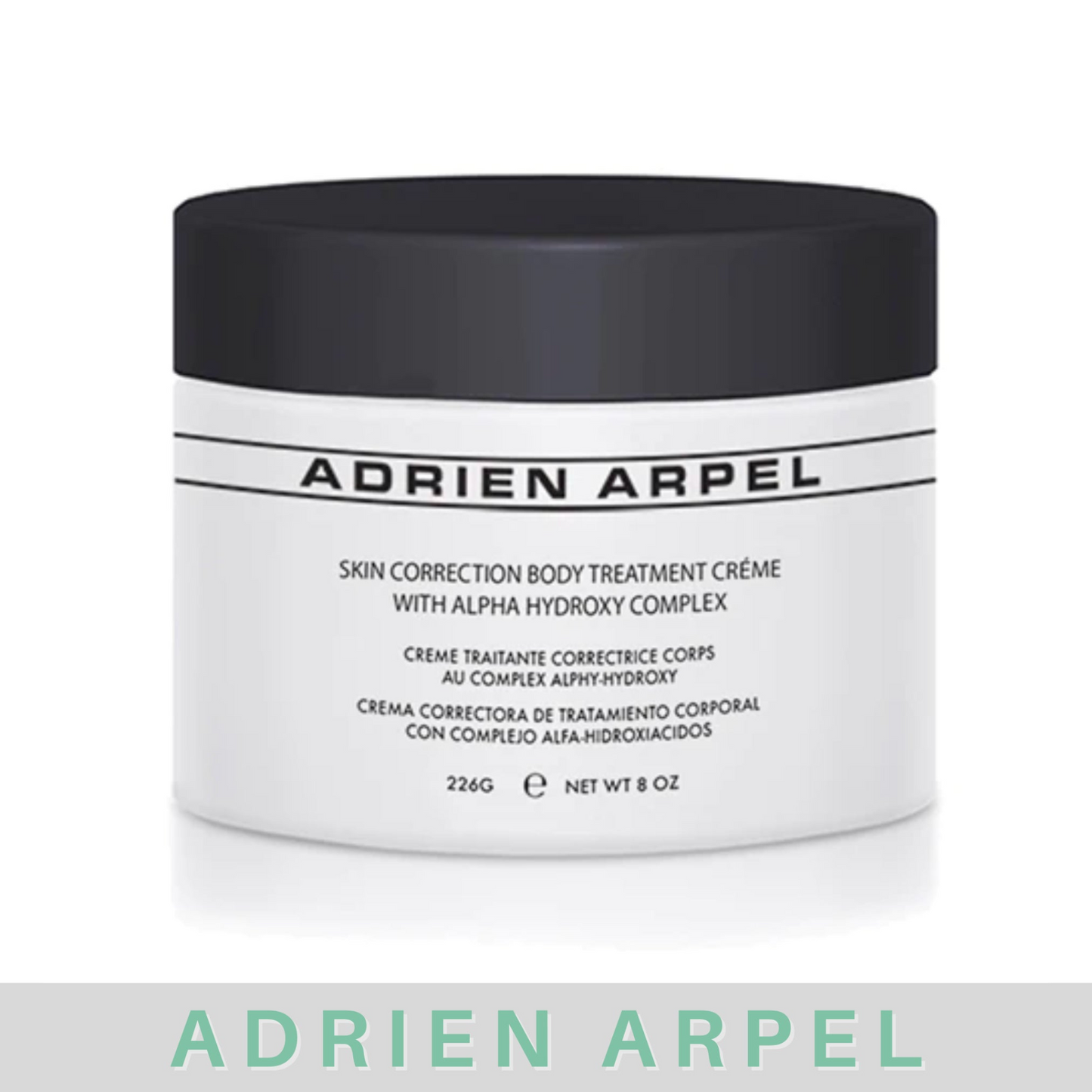 Adrien Arpel Skin Correction Body Treatment Cream - Exfoliating Body Moisturizer