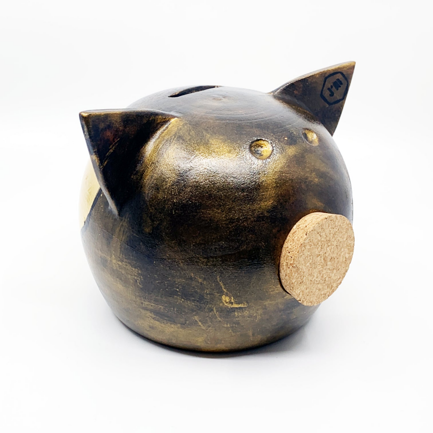Golden Wings | Handmade Piggy Bank - Prosperity and Freedom