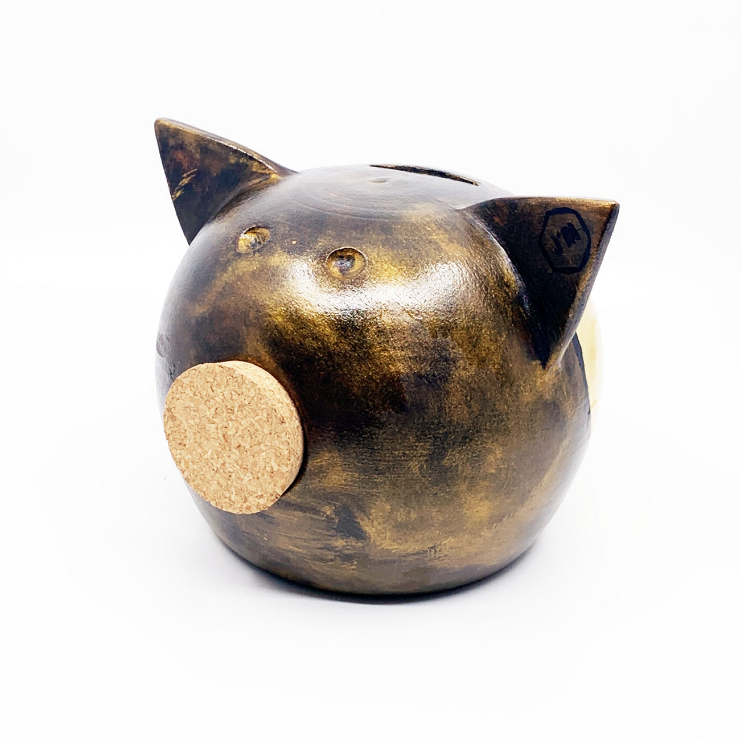 Golden Wings | Handmade Piggy Bank - Prosperity and Freedom