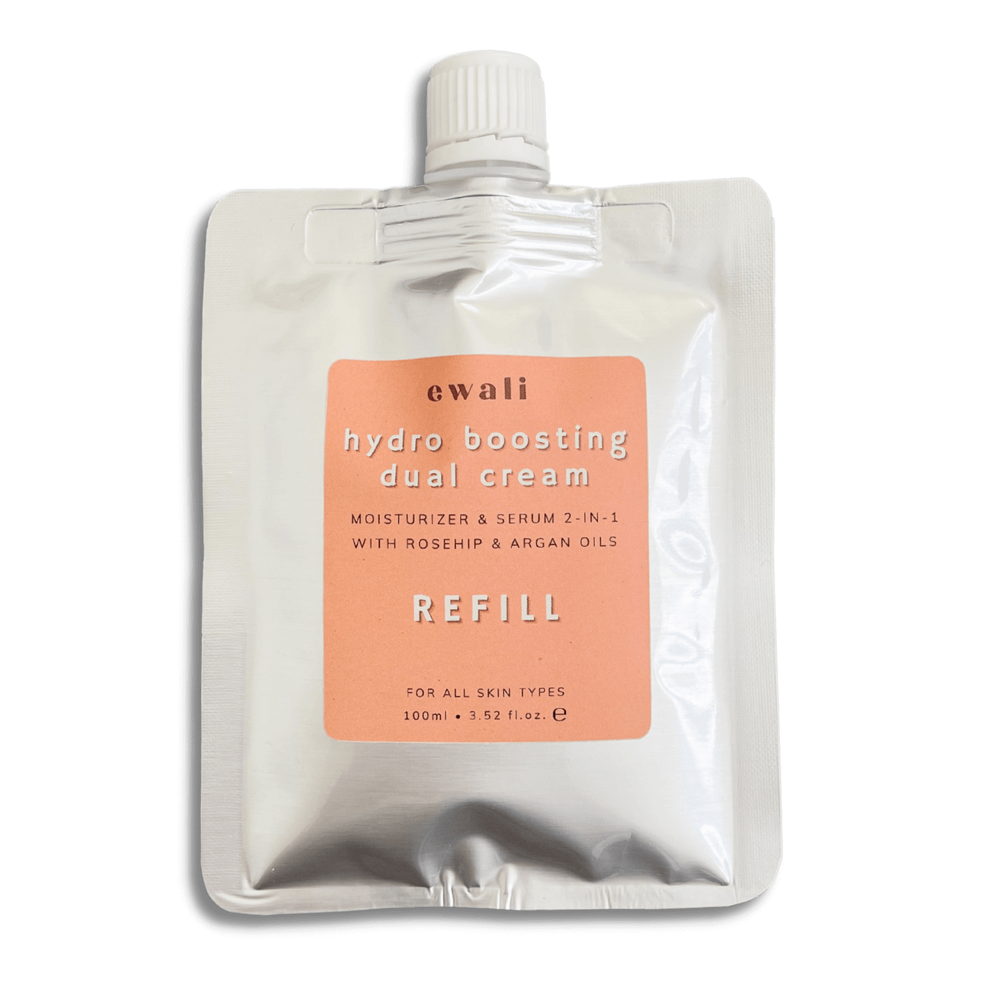 Refill Hydro Boosting Dual Cream - 100ml | Reusable Refill | Cruelty-Free & Vegan