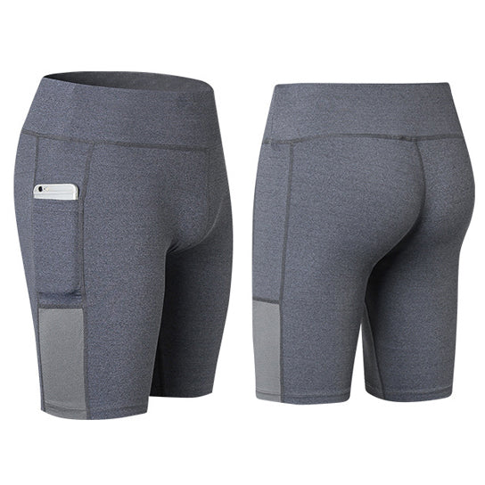 All Seasons Yoga Shorts Stretchable With Phone Pocket - Comfort and Performance Combined