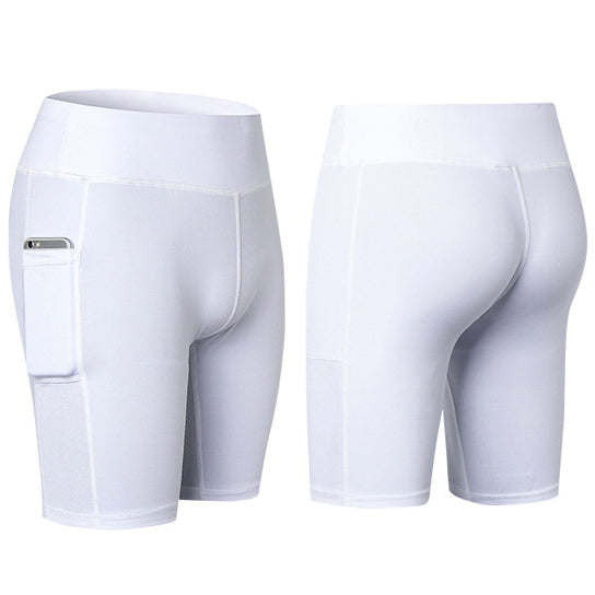 All Seasons Yoga Shorts Stretchable With Phone Pocket - Comfort and Performance Combined