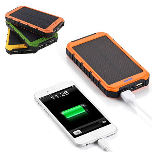 Roaming Solar Power Bank - Portable Charger for Phone or Tablet