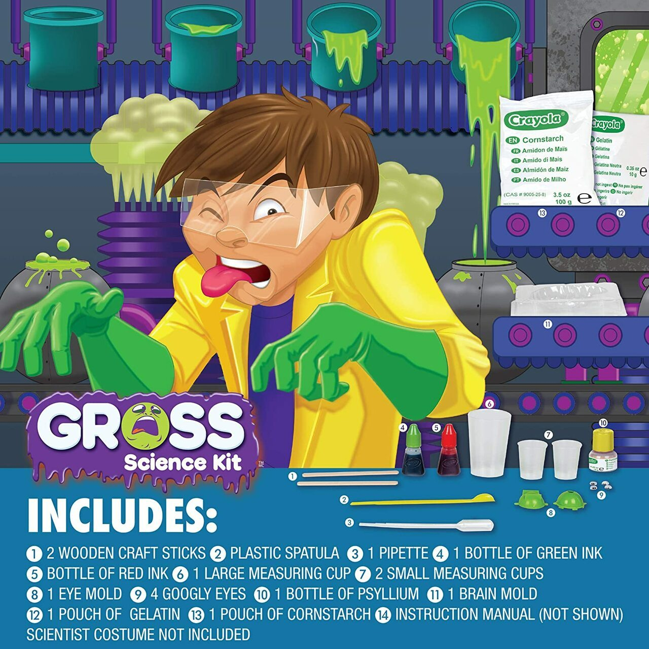 Crayola Gross Science Lab Kit - Fun and Educational Experiments for Kids